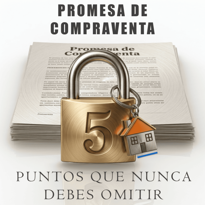5 cosas a NO omitir en Promesa de compraventa